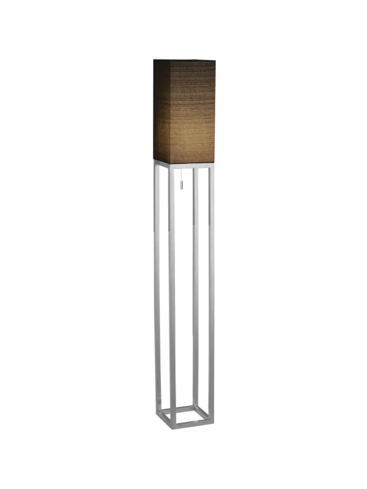 näve Stehleuchten<Stehleuchte "ALFA" in schwarz - (L)19 cm x (B)19 cm x (H)150.5 cm