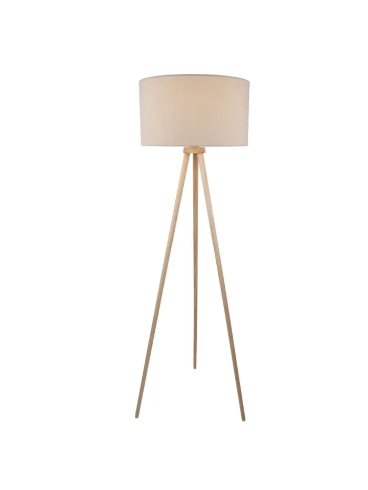 näve Stehleuchten<Stehleuchte "ARDITA" in beige - (L)61.6 cm x (B)61.6 cm x (H)152 cm