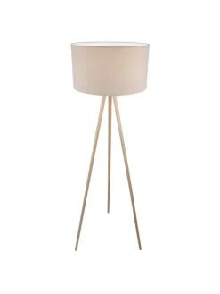 näve Stehleuchten<Stehleuchte "ARDITA" in beige - (L)61.6 cm x (B)61.6 cm x (H)152 cm