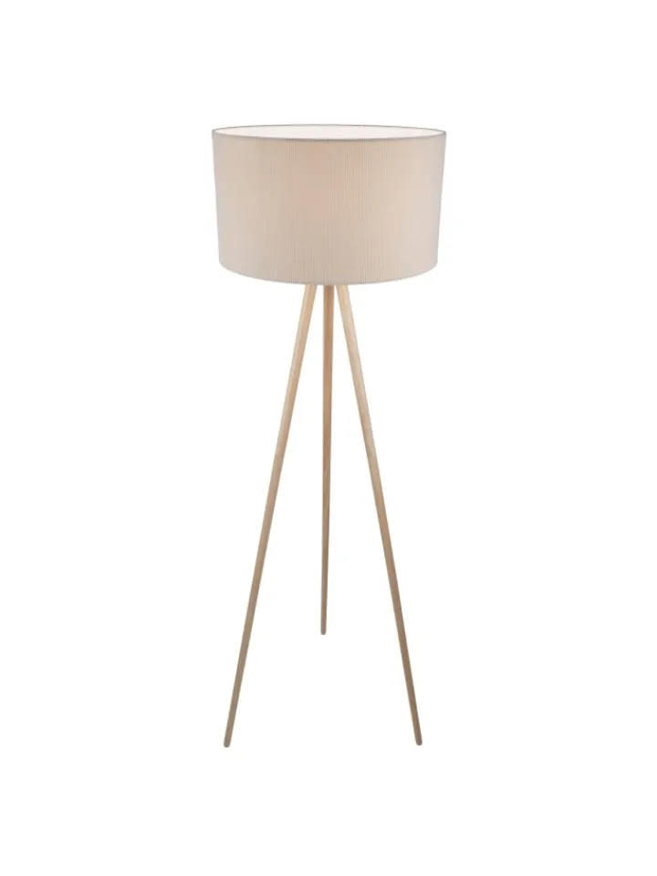näve Stehleuchten<Stehleuchte "ARDITA" in beige - (L)61.6 cm x (B)61.6 cm x (H)152 cm