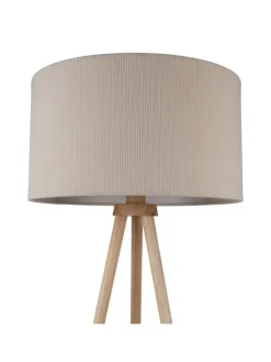 näve Stehleuchten<Stehleuchte "ARDITA" in beige - (L)61.6 cm x (B)61.6 cm x (H)152 cm