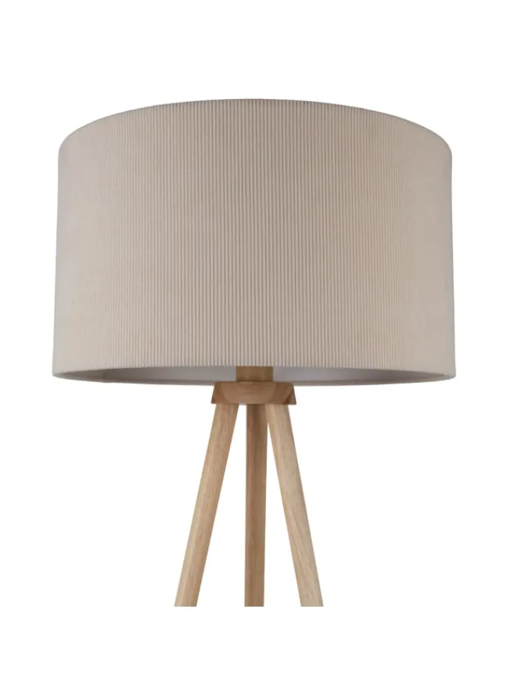 näve Stehleuchten<Stehleuchte "ARDITA" in beige - (L)61.6 cm x (B)61.6 cm x (H)152 cm
