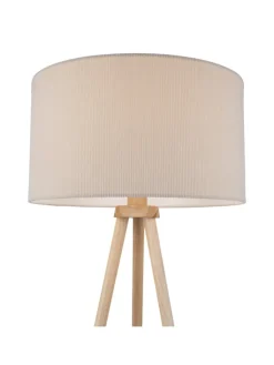 näve Stehleuchten<Stehleuchte "ARDITA" in beige - (L)61.6 cm x (B)61.6 cm x (H)152 cm