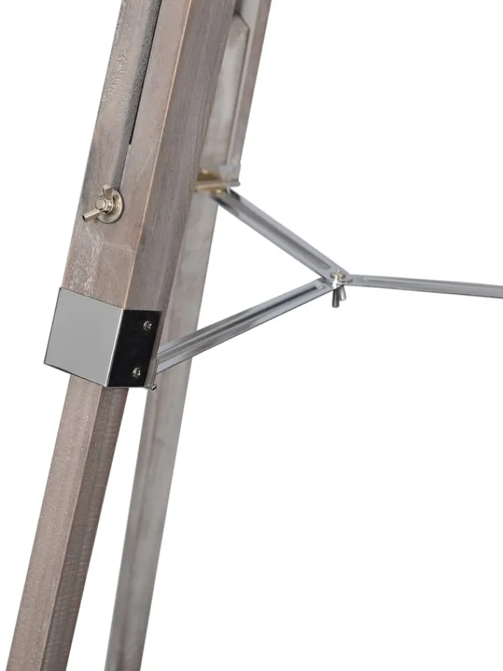 näve Stehleuchten<Stehleuchte "HOLLY" in natur dunkel - (L)56.5 cm x (B)56.5 cm x (H)100 cm