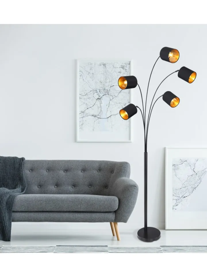 Globo lighting Stehleuchten<Stehleuchte "KADDY" in black