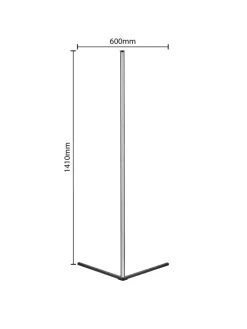 Reality Leuchten Stehleuchten<Stehleuchte LEVEL in schwarz