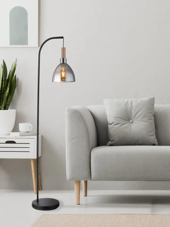 Globo lighting Stehleuchten<Stehleuchte "MATTEA" in black