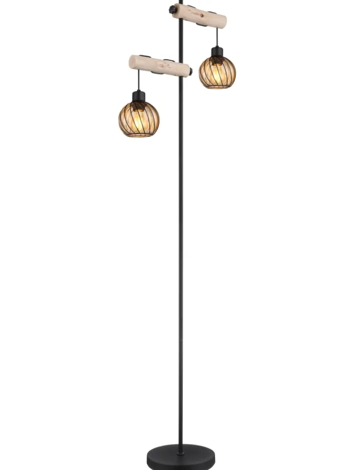 Globo lighting Stehleuchten<Stehleuchte "PAULO" in black