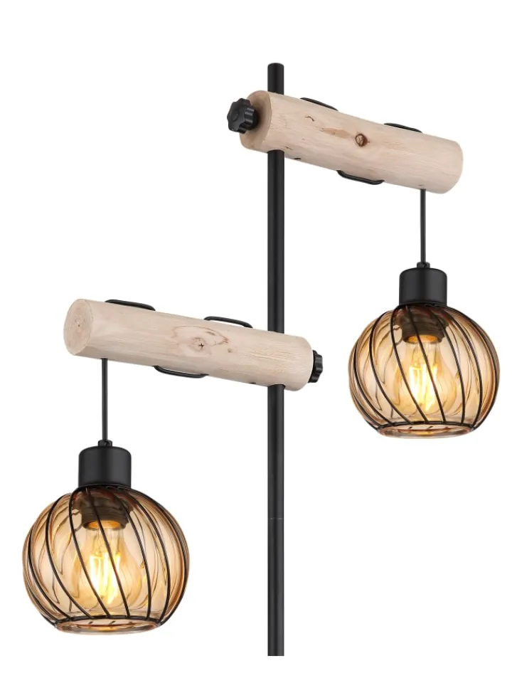 Globo lighting Stehleuchten<Stehleuchte "PAULO" in black