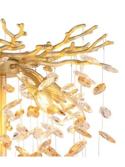 Globo lighting Stehleuchten<Stehleuchte "QUEENA" in gold