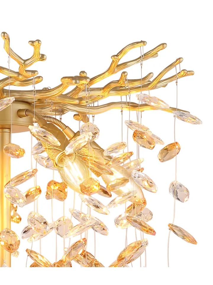 Globo lighting Stehleuchten<Stehleuchte "QUEENA" in gold