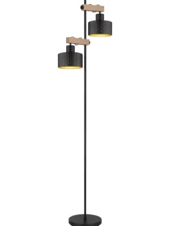 Globo lighting Stehleuchten<Stehleuchte "RIELLY" in black