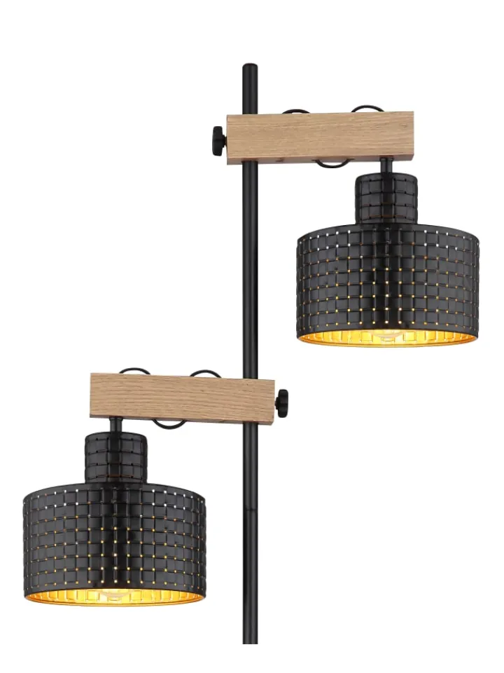 Globo lighting Stehleuchten<Stehleuchte "RIELLY" in black