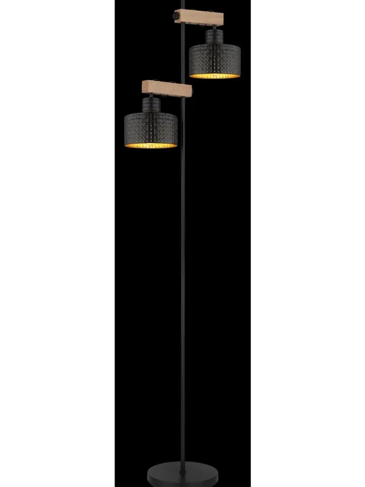 Globo lighting Stehleuchten<Stehleuchte "RIELLY" in black