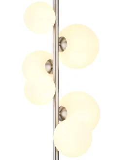 Globo lighting Stehleuchten<Stehleuchte "RIHA" in silver