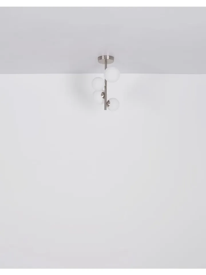 Globo lighting Stehleuchten<Stehleuchte "RIHA" in silver