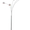 Globo lighting Stehleuchten<Stehleuchte "SEYMOUR" in silver