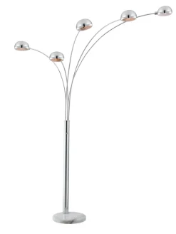 Globo lighting Stehleuchten<Stehleuchte "SEYMOUR" in silver