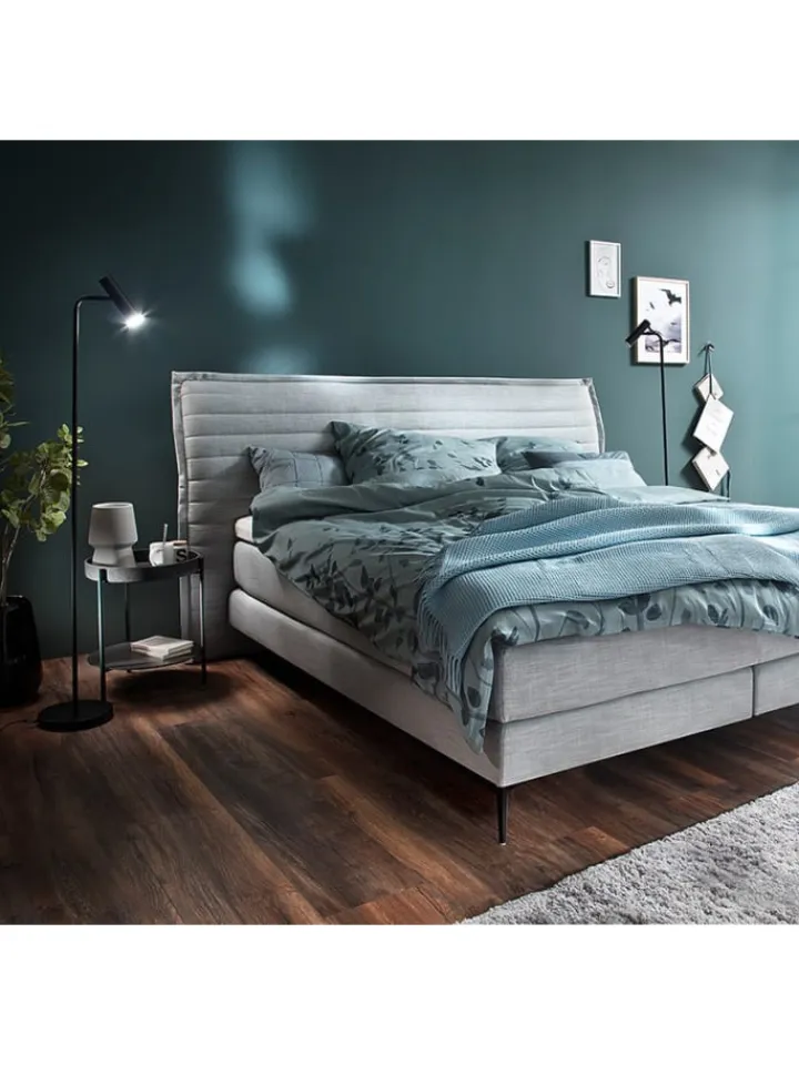Schöner Wohnen Stehleuchten<Stehleuchte Stina in schwarz - (H) 154 cm x Ø 23 cm