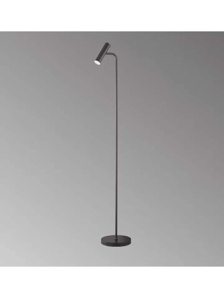 Schöner Wohnen Stehleuchten<Stehleuchte Stina in schwarz - (H) 154 cm x Ø 23 cm