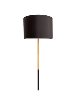 näve Stehleuchten<Stehleuchte "TESSILE" in schwarz - (L)36 cm x (B)36 cm x (H)150 cm