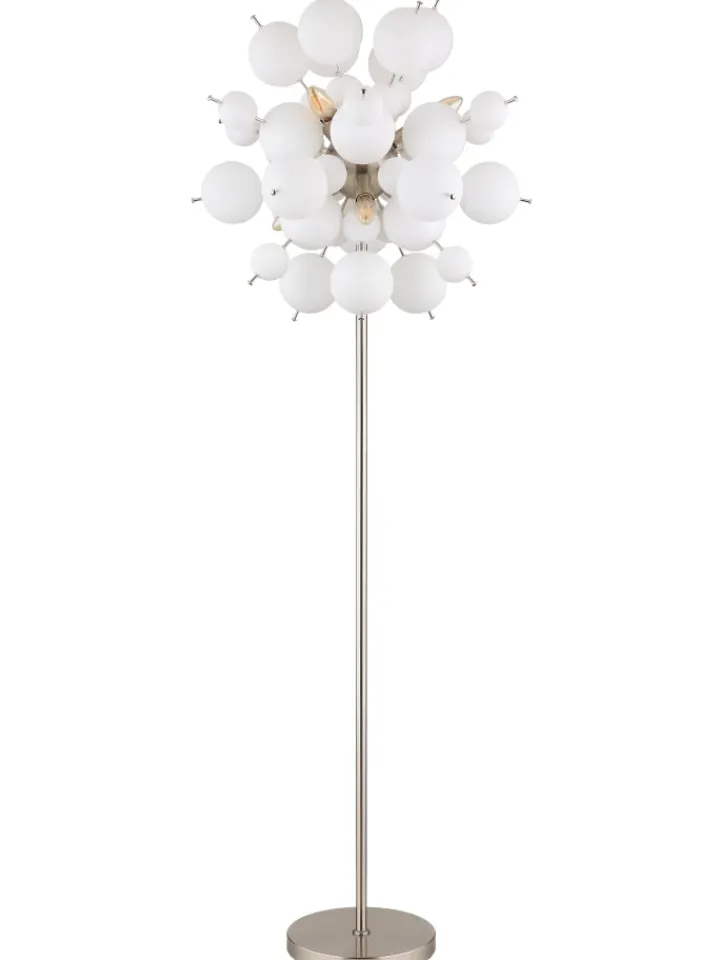 Globo lighting Stehleuchten<Stehleuchte "UDO" in silver