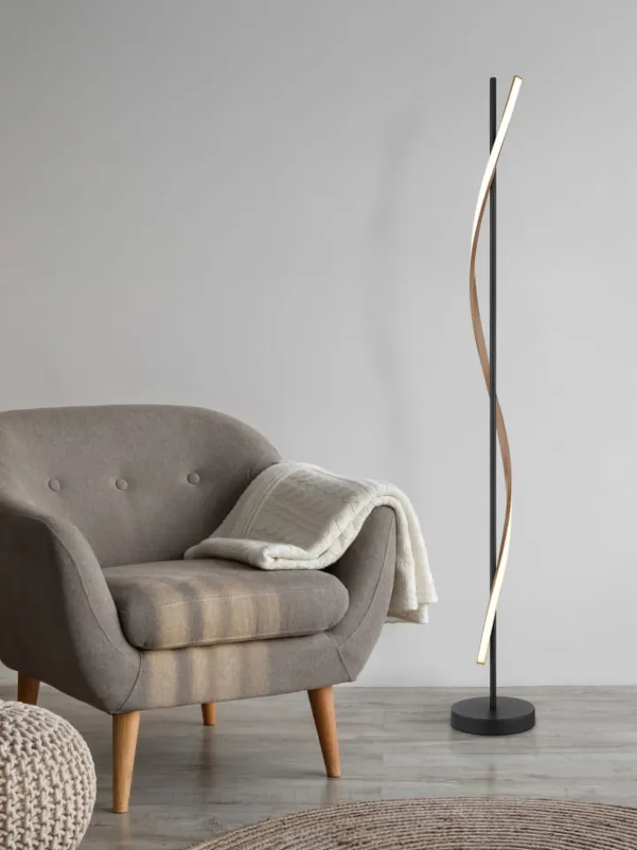 Globo lighting Stehleuchten<Stehleuchte "WATKINS" in black
