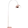 Beliani Stehleuchten<Stehleuchten CANDELLA in Kupfer - (W) 35 x (H) 158 x (L) 65 cm