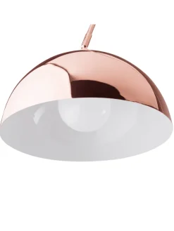 Beliani Stehleuchten<Stehleuchten CANDELLA in Kupfer - (W) 35 x (H) 158 x (L) 65 cm
