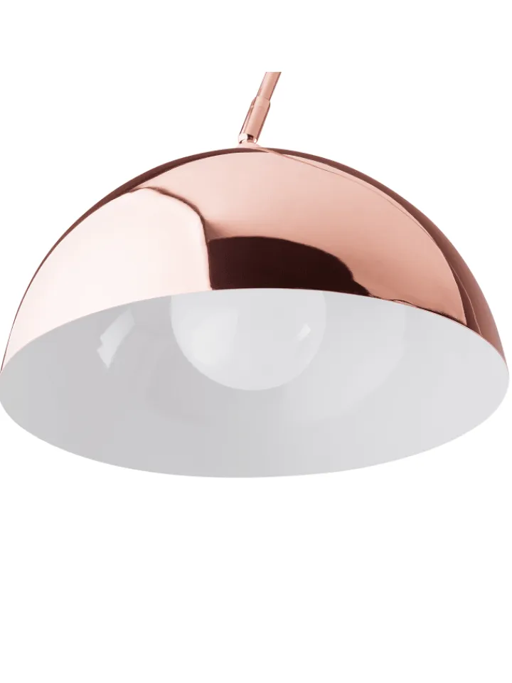 Beliani Stehleuchten<Stehleuchten CANDELLA in Kupfer - (W) 35 x (H) 158 x (L) 65 cm