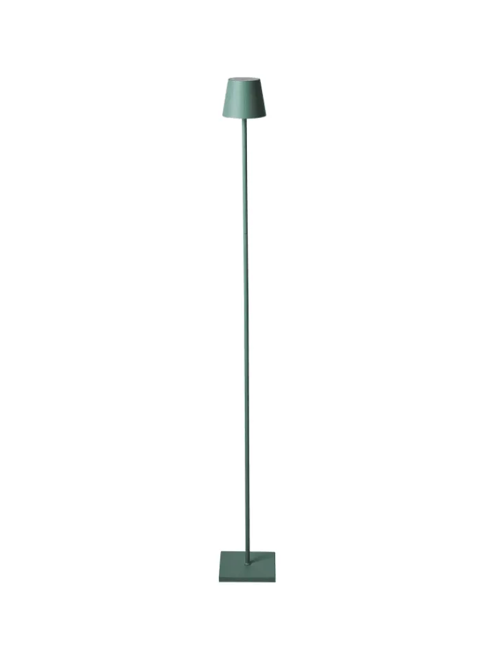 Beliani Stehleuchten<Stehleuchten GAVARRESA in Grün - (W) 15 x (H) 131 x (L) 15 cm