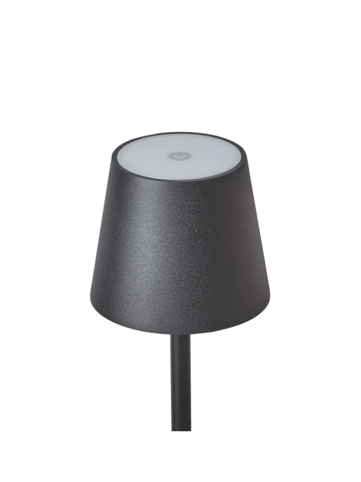 Beliani Stehleuchten<Stehleuchten GAVARRESA in Schwarz - (W) 15 x (H) 131 x (L) 15 cm
