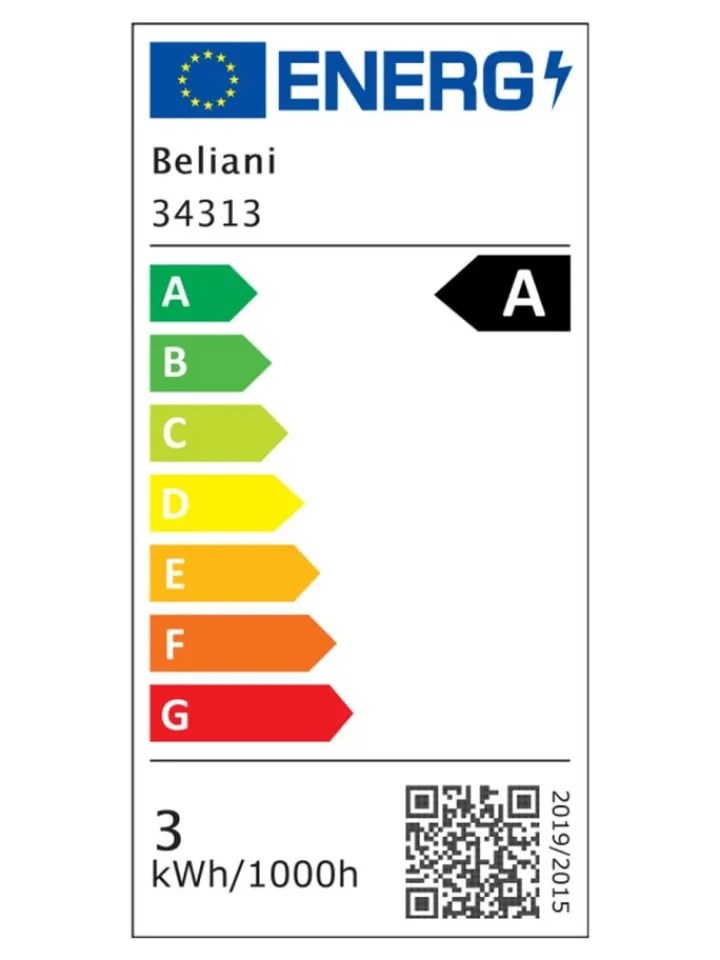 Beliani Stehleuchten<Stehleuchten GAVARRESA in Schwarz - (W) 15 x (H) 131 x (L) 15 cm