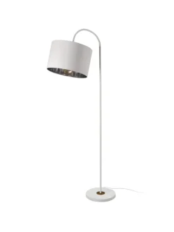lux.pro Stehleuchten<Stehleuchten Toledo in Weiß (H)173cm (D)35cm