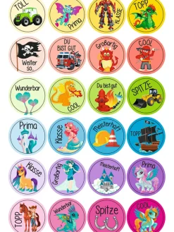 URSUS Kreativbedarf & Do-It-Yourself<Sticker "Motivation"