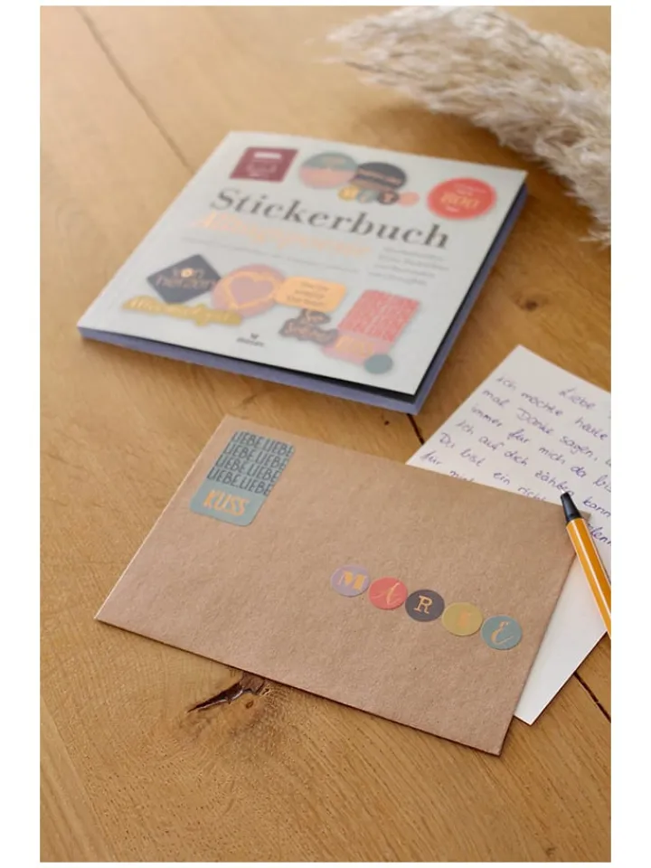 moses. Kreativbedarf & Do-It-Yourself<Stickerbuch "Alltagspoesie" in Bunt - ab 3 Jahren