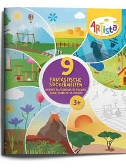 Artista Bücher<Stickerbuch zum Sammeln - ab 3 Jahren