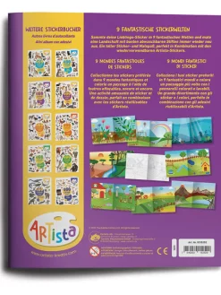 Artista Bücher<Stickerbuch zum Sammeln - ab 3 Jahren