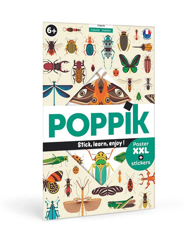 Ploppik Kreativbedarf & Do-It-Yourself<Sticker-Lernposter "Insekten" - ab 6 Jahren