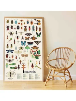 Ploppik Kreativbedarf & Do-It-Yourself<Sticker-Lernposter "Insekten" - ab 6 Jahren