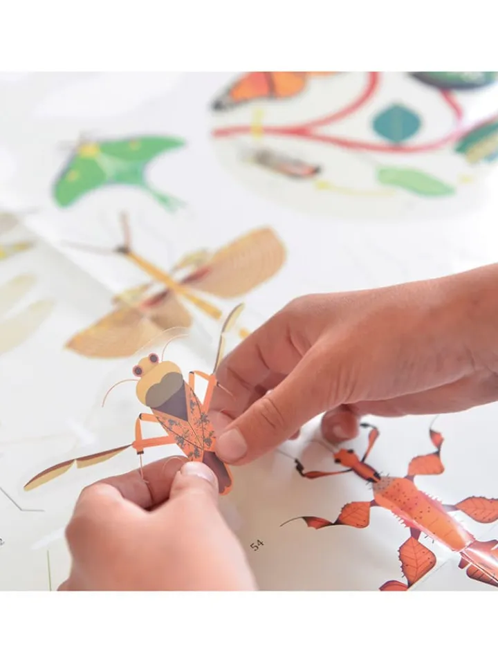 Ploppik Kreativbedarf & Do-It-Yourself<Sticker-Lernposter "Insekten" - ab 6 Jahren