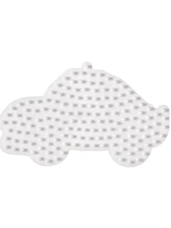 Hama Partyzubehör & -Dekoration<Stiftplatten-Set Fahrzeuge, weiß für Midi-Bügelperlen - ab 5 Jahren