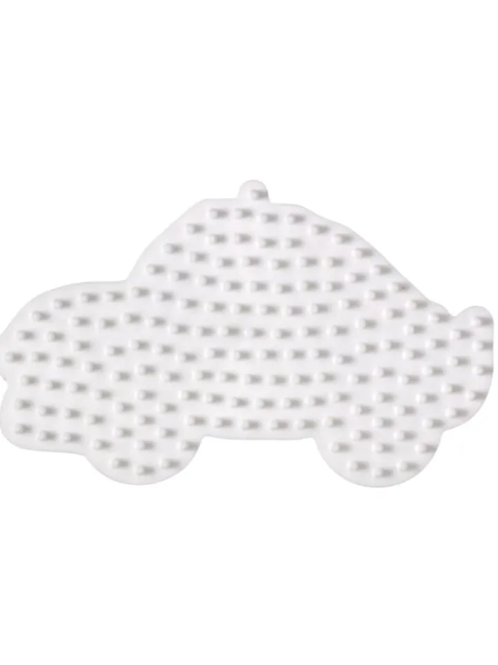 Hama Partyzubehör & -Dekoration<Stiftplatten-Set Fahrzeuge, weiß für Midi-Bügelperlen - ab 5 Jahren