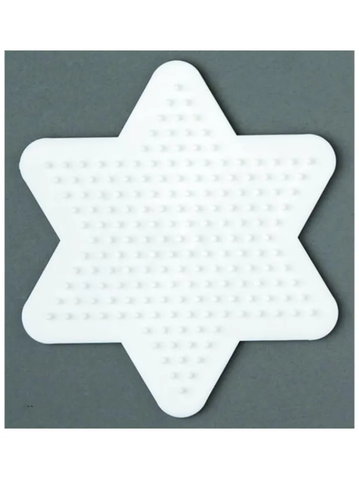 Hama Partyzubehör & -Dekoration<Stiftplatten-Set kleine Basics, weiß für Midi-Bügelperlen - ab 5 Jahren