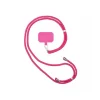 COFI 1453 Smartphones & Zubehör<Stilvoller Riemen für Telefon und Schlüssel Dunkel Pink in Pink