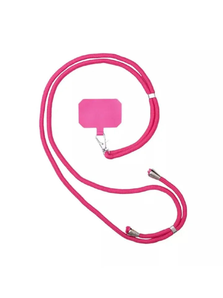 COFI 1453 Smartphones & Zubehör<Stilvoller Riemen für Telefon und Schlüssel Dunkel Pink in Pink