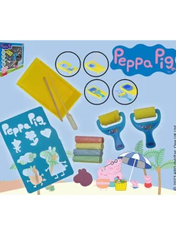 Happy People Kreativbedarf & Do-It-Yourself<Straßenkreide "Peppa Pig" - ab 18 Monaten