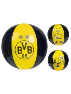 Happy People Gartenspielzeug<Strandball "BVB" in Gelb/ Schwarz - ab 18 Monaten