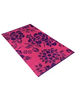 Vossen Badtextilien|Badtextilien<Strandtuch "Beach bloom" in Pink