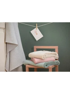 David Fussenegger Wohndecken & Plaids<Strukturdecke "Stella - Uni" in Rosa
